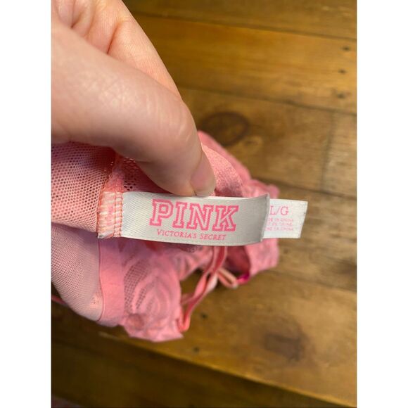 Victoria’s Secret PINK Large lace bralette sexy lingerie - Picture 5 of 7